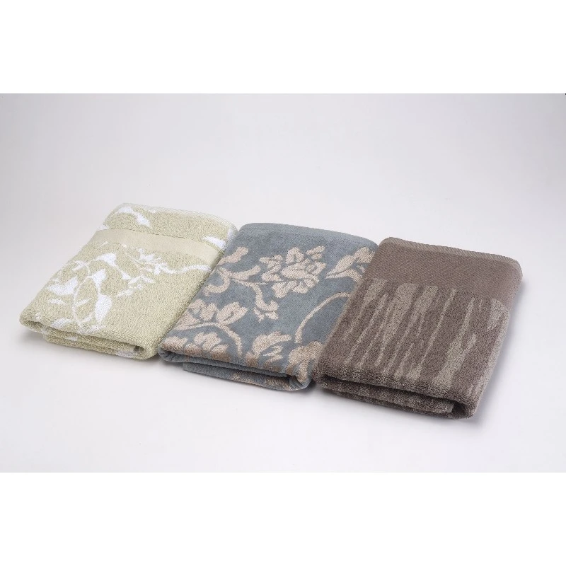 Yarn Dyed Jacquard Cotton Bath Towel high quality
